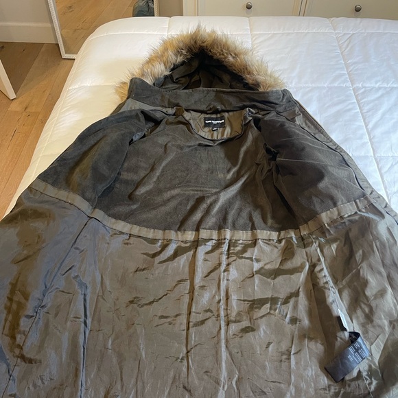 Karl Lagerfeld Paris long winter coat! Hardly worn and in great condition. - Picture 6 of 6